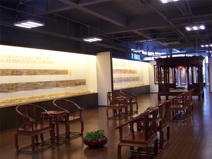 展廳側(cè)面裝修實景圖