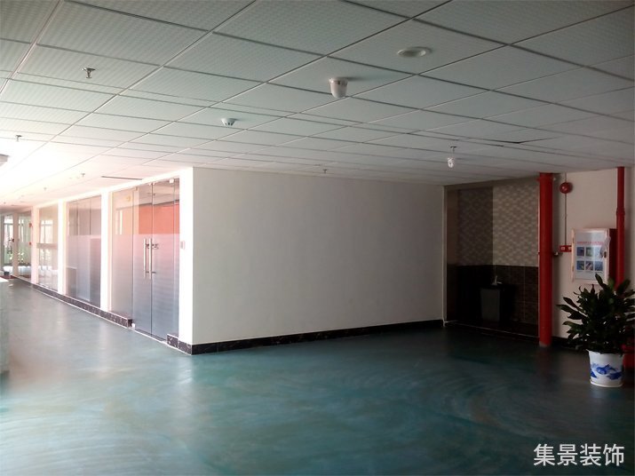 聚大電商產(chǎn)業(yè)園走廊裝修完工實景圖5