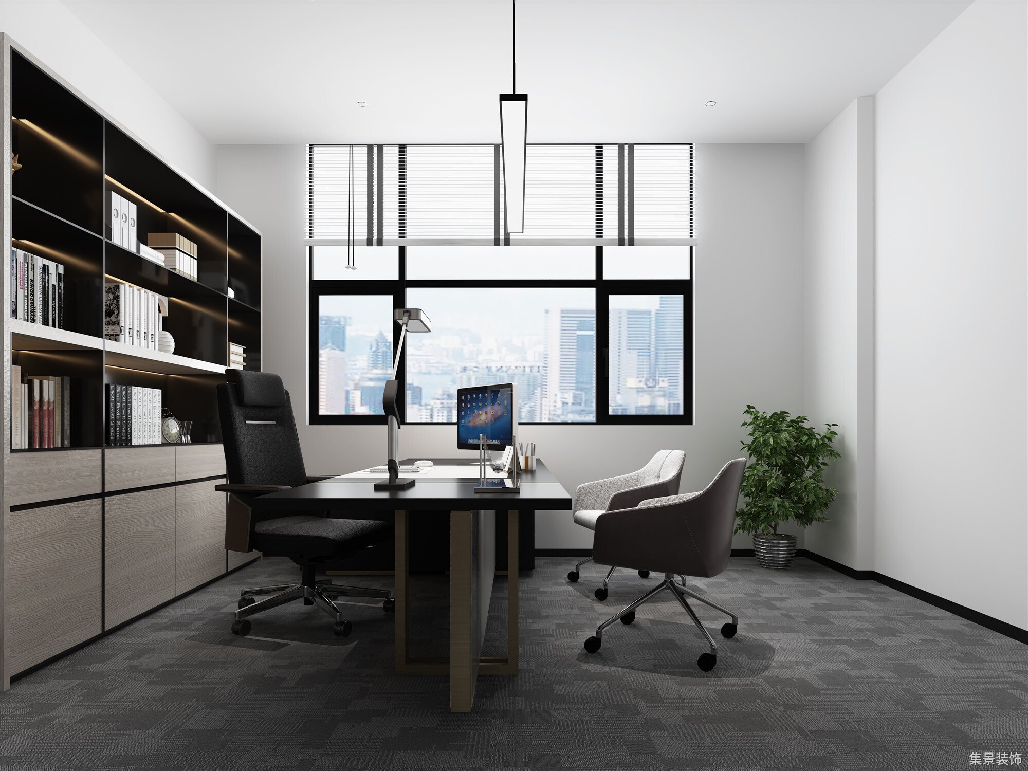 總監(jiān)辦公室效果圖6_副本