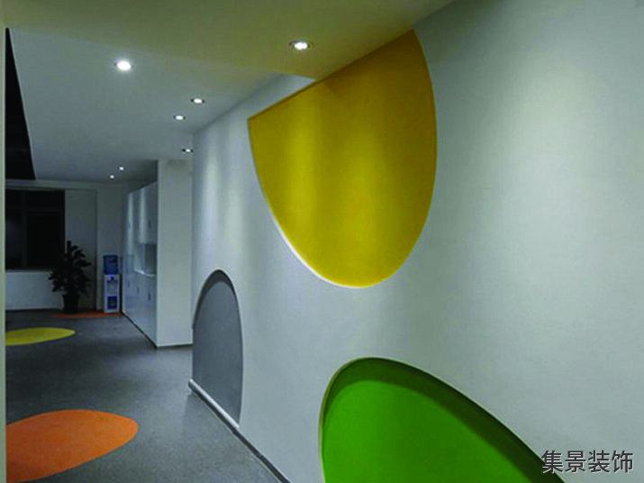 內部走廊裝修完工現場圖