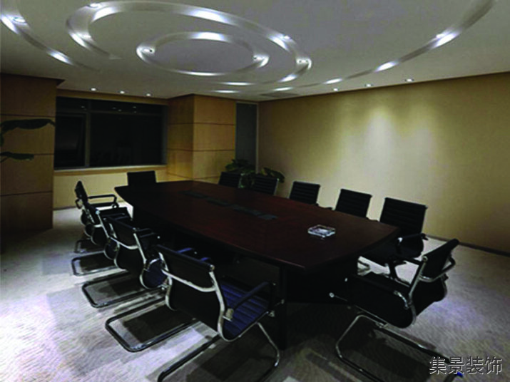會議室裝修完工現場圖